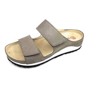 NEW BERKEMANN women's sirena sandal in mud grey